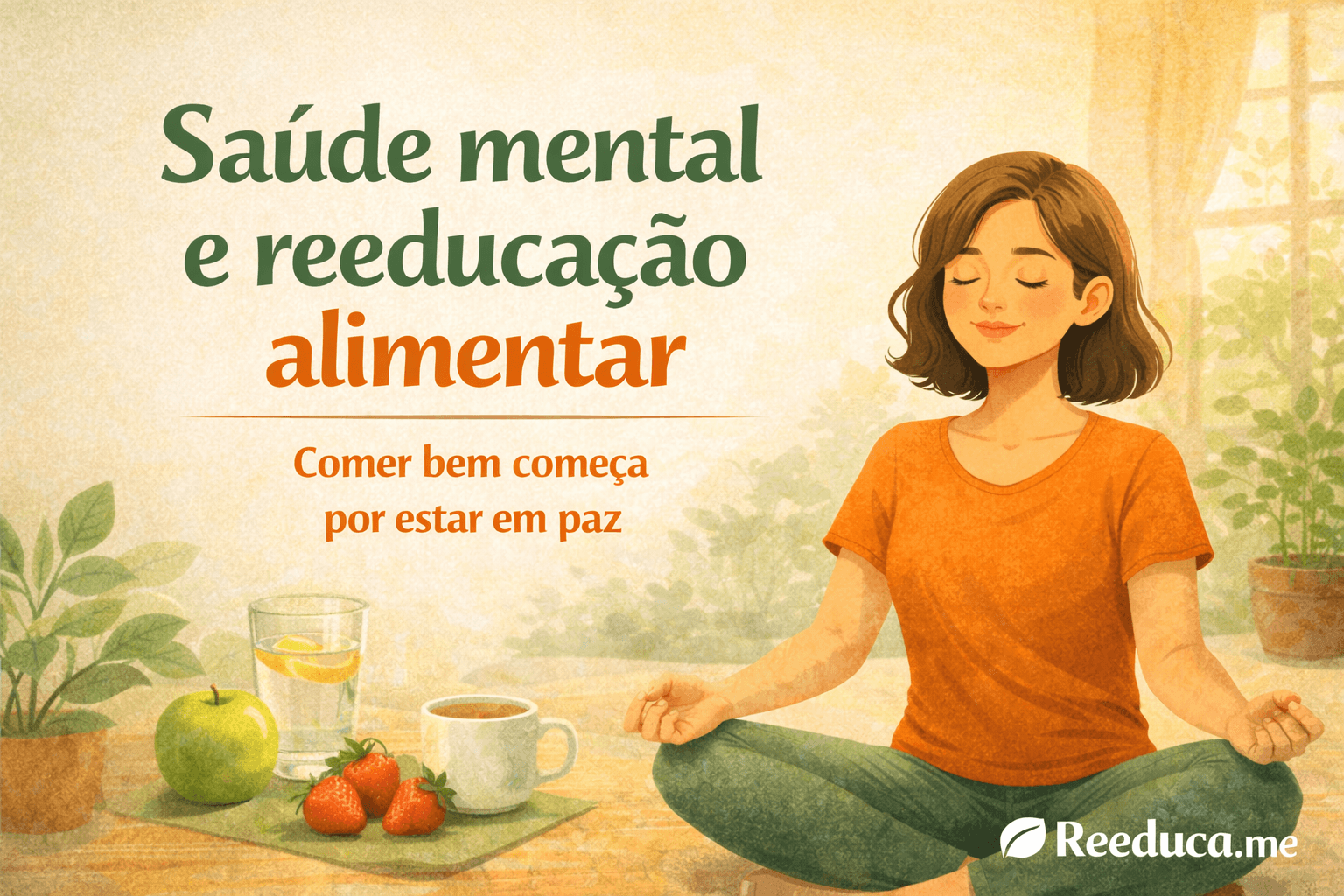 Saúde mental e reeducação alimentar: a base do equilíbrio